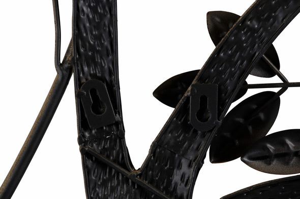 Decorațiune de perete copac Baum din metal, 121x87 cm