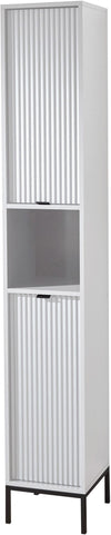 Dula inalt de baie Lucera cu design modern alb 32 cm - LunaHome.ro
