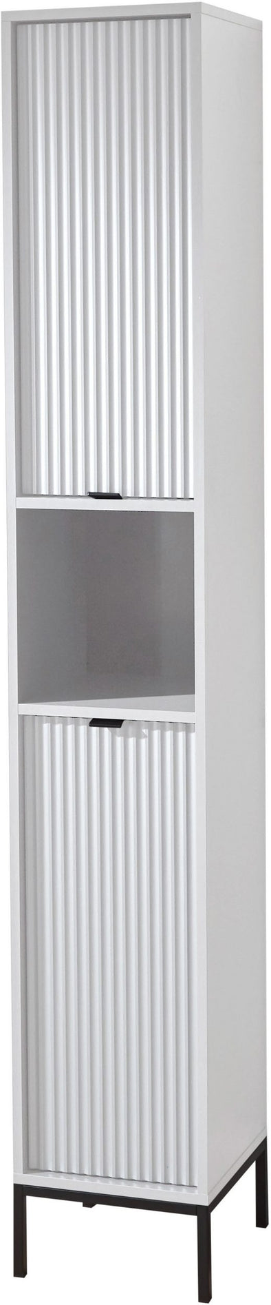 Dula inalt de baie Lucera cu design modern alb 32 cm - LunaHome.ro