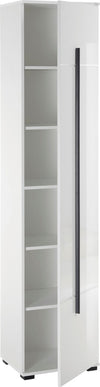 Dulap Cantara alb cu design modern cu o usa 45 cm - LunaHome.ro