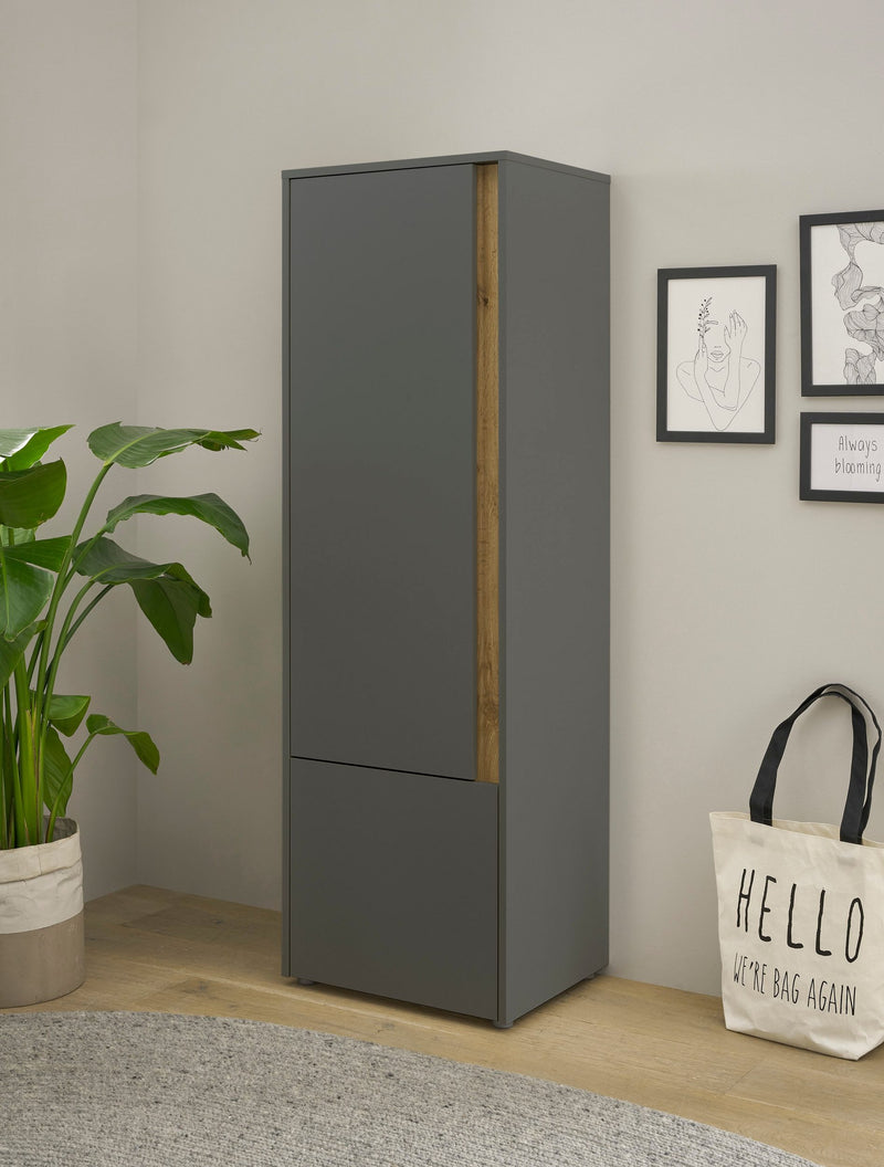 Dulap City Giron cu 2 uși ideal pentru birou sau living, 50 cm latime - LunaHome.ro