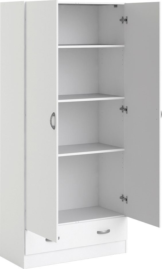 Dulap Home Affaire cu 2 uși alb, 73,6 cm lățime - LunaHome.ro