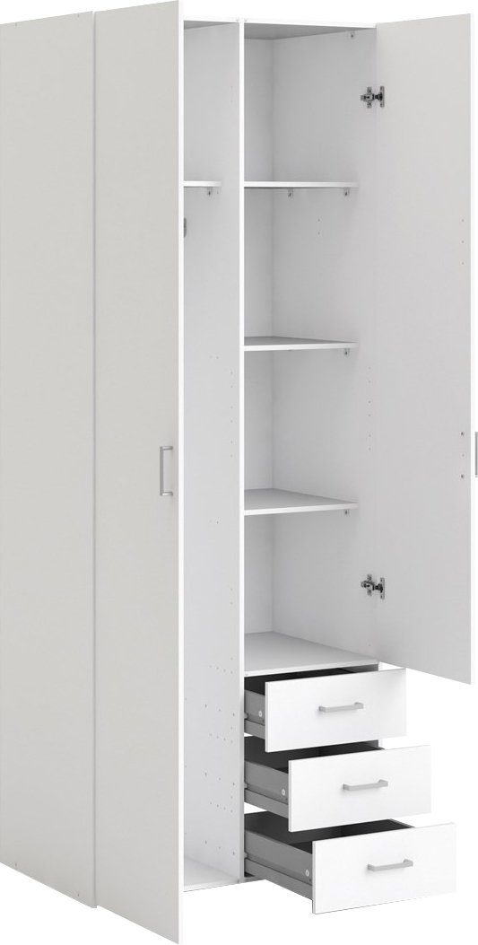 Dulap Inosign alb cu 2 usi si 3 sertare 78 cm lățime - LunaHome.ro