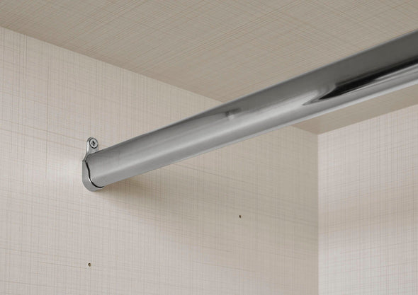 Dulap STAUD Sinfonie Plus cu 3 uși glisante din sticla alb 298 cm