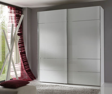 Dulap STAUD Sonate cu uși glisante din sticla 167 cm lățime