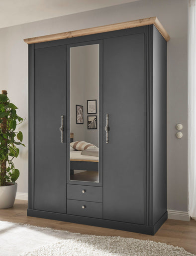 Dulap WESTMINSTER  cu 3 usi si 2 sertare in stil romantic, 149 cm latime - LunaHome.ro