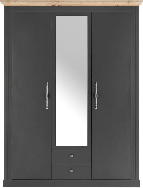 Dulap WESTMINSTER  cu 3 usi si 2 sertare in stil romantic, 149 cm latime - LunaHome.ro
