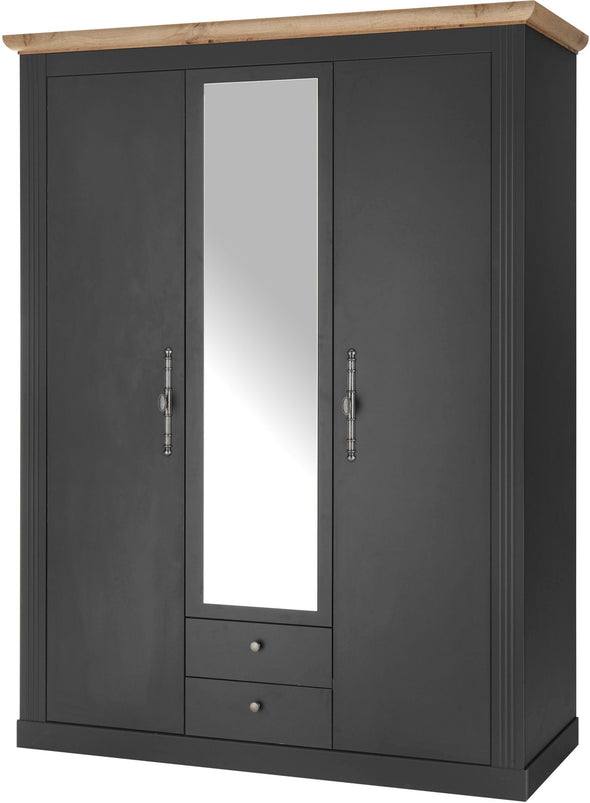 Dulap WESTMINSTER  cu 3 usi si 2 sertare in stil romantic, 149 cm latime - LunaHome.ro