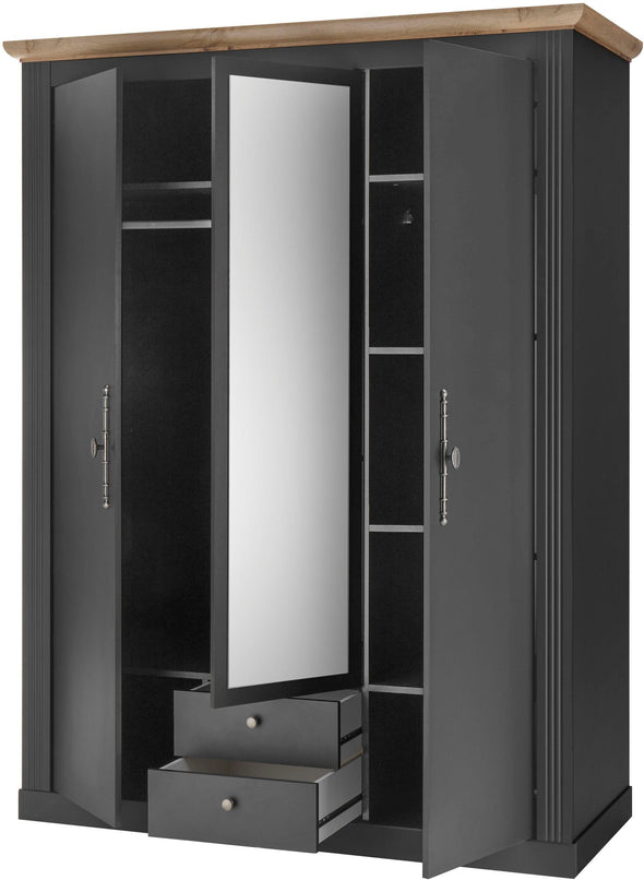 Dulap WESTMINSTER  cu 3 usi si 2 sertare in stil romantic, 149 cm latime - LunaHome.ro