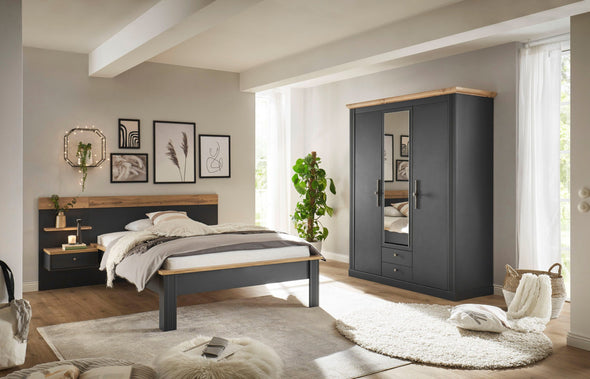 Dulap WESTMINSTER  cu 3 usi si 2 sertare in stil romantic, 149 cm latime - LunaHome.ro