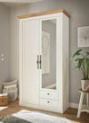 Dulap »Westminster« elegant cu oglindă, 108 cm latime - LunaHome.ro