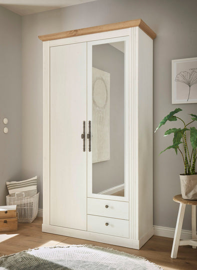 Dulap »Westminster« elegant cu oglindă, 108 cm latime - LunaHome.ro