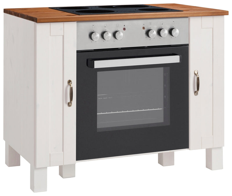 Dulap bucatarie Alby, compartiment pentru cuptor 100 cm lățime - LunaHome.ro