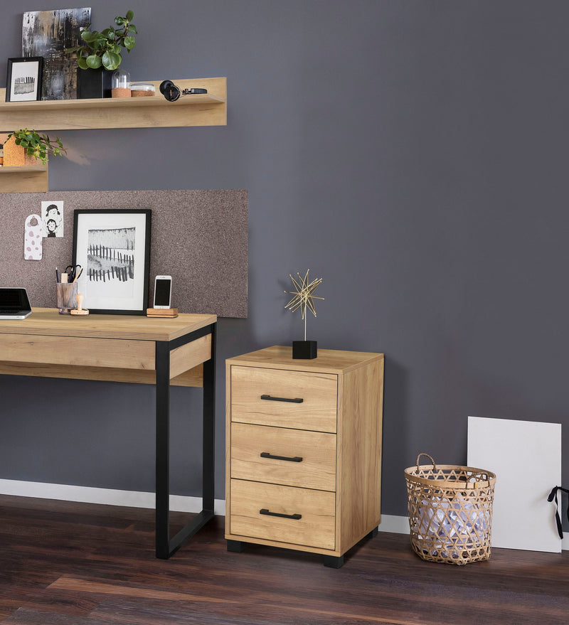 Dulap container rollbox de birou cu sertare Moid 40x64 cm