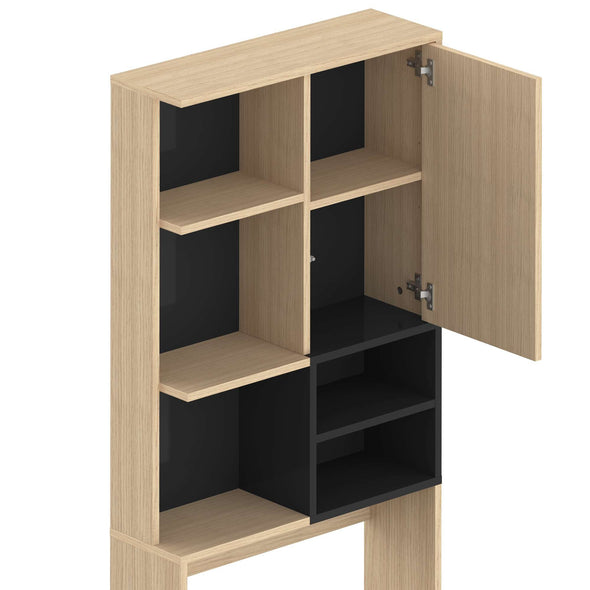Dulap de baie Kube pentru masina de spalat 64 cm lățime - LunaHome.ro