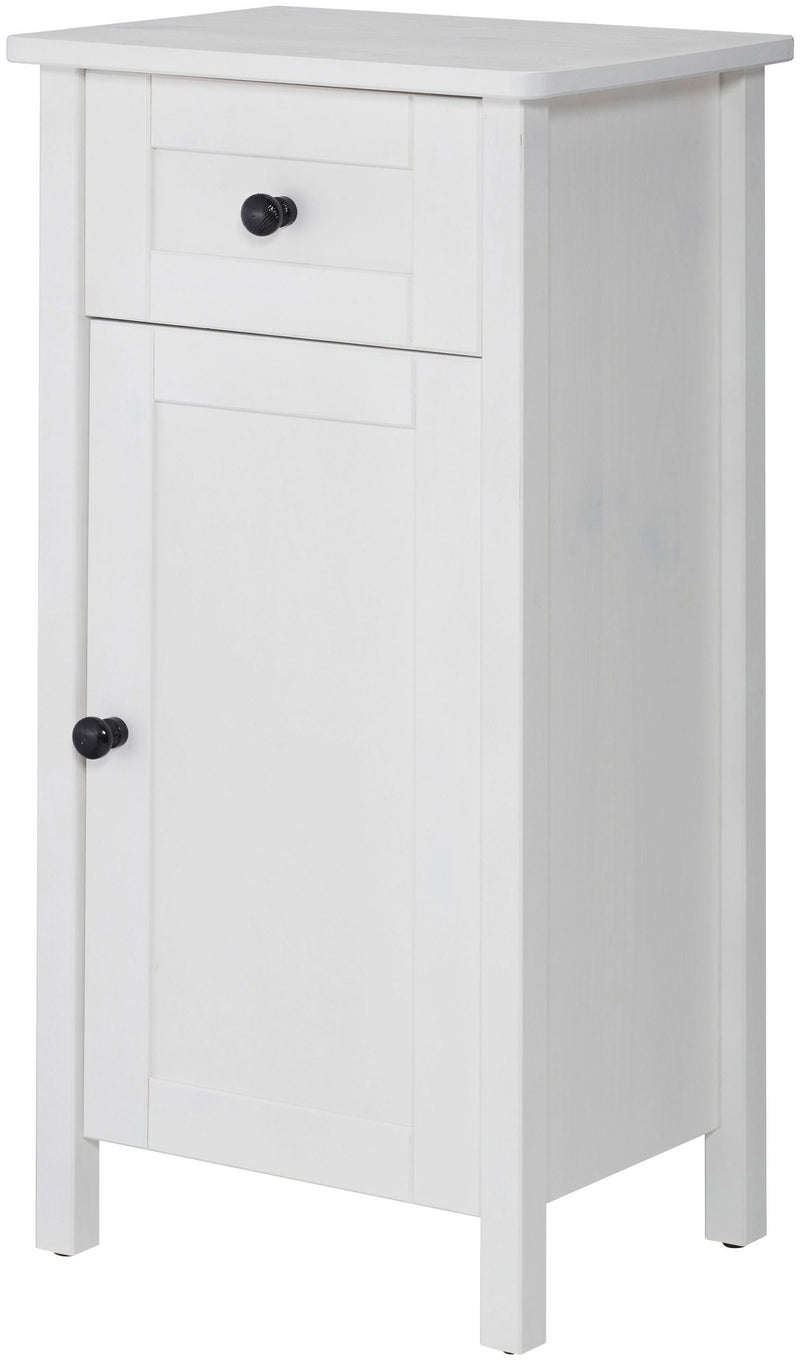 Dulap de baie Sylt Welltime din lemn de pin alb 40 cm lățime - LunaHome.ro