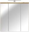 Dulap de baie Veris cu oglinzi si iluminat 70 cm lățime - LunaHome.ro