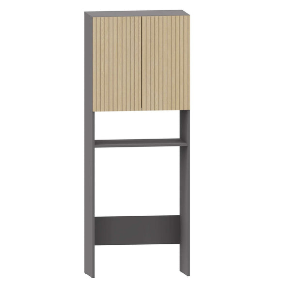 Dulap de baie Wisla gri pentru masina de spalat 68 cm - LunaHome.ro
