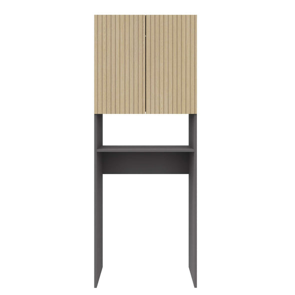 Dulap de baie Wisla gri pentru masina de spalat 68 cm - LunaHome.ro