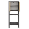 Dulap de baie Wisla gri pentru masina de spalat 68 cm - LunaHome.ro