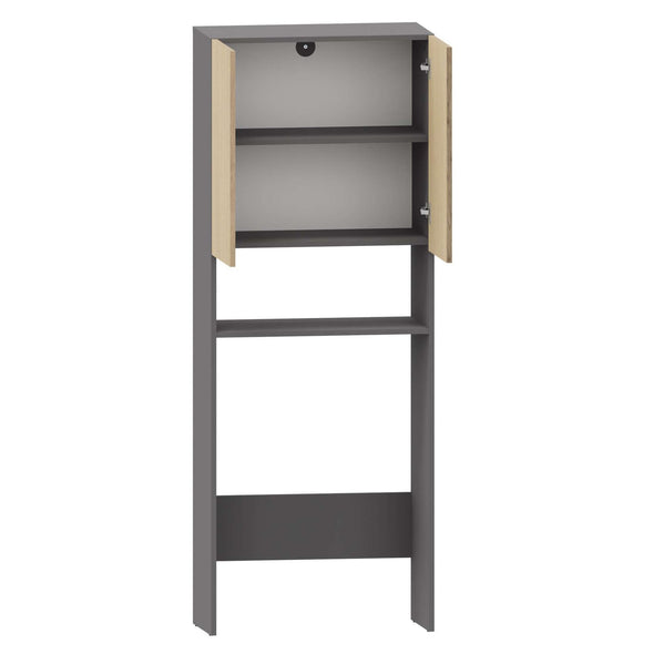 Dulap de baie Wisla gri pentru masina de spalat 68 cm - LunaHome.ro