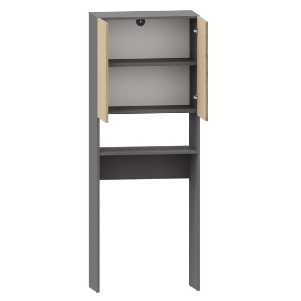 Dulap de baie Wisla gri pentru masina de spalat 68 cm - LunaHome.ro