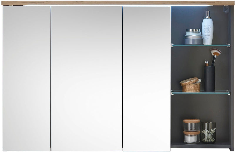 Dulap de baie suspendat Memphis cu oglinzi 110 cm - LunaHome.ro