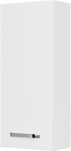 Dulap de baie suspendat Saphir alb cu polite din sticla 30 cm - LunaHome.ro
