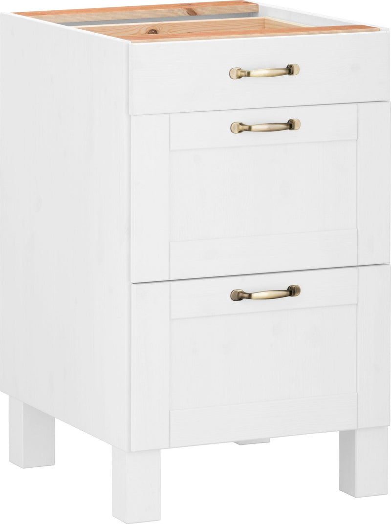 Dulap de bucatarie Alby din lemn de pin, 50 cm latime - LunaHome.ro