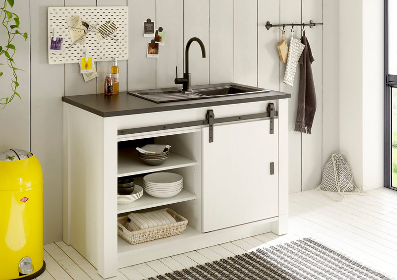 Dulap de bucatarie Sherwood pentru chiuveta, 133 cm - LunaHome.ro