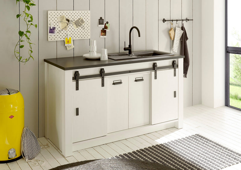 Dulap de bucatarie Sherwood pentru chiuveta sau plită, 161 cm - LunaHome.ro