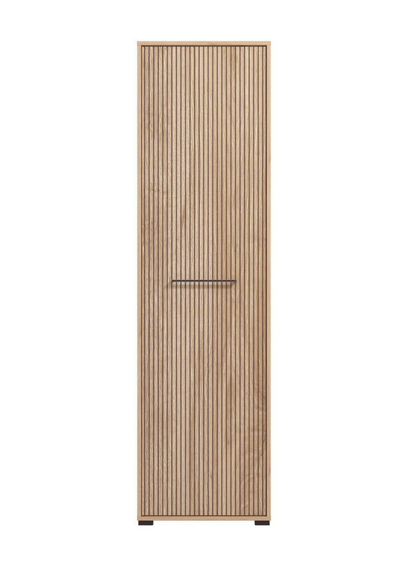 Dulap de hol Landes cu aspect de riflaj 54,5 cm lățime