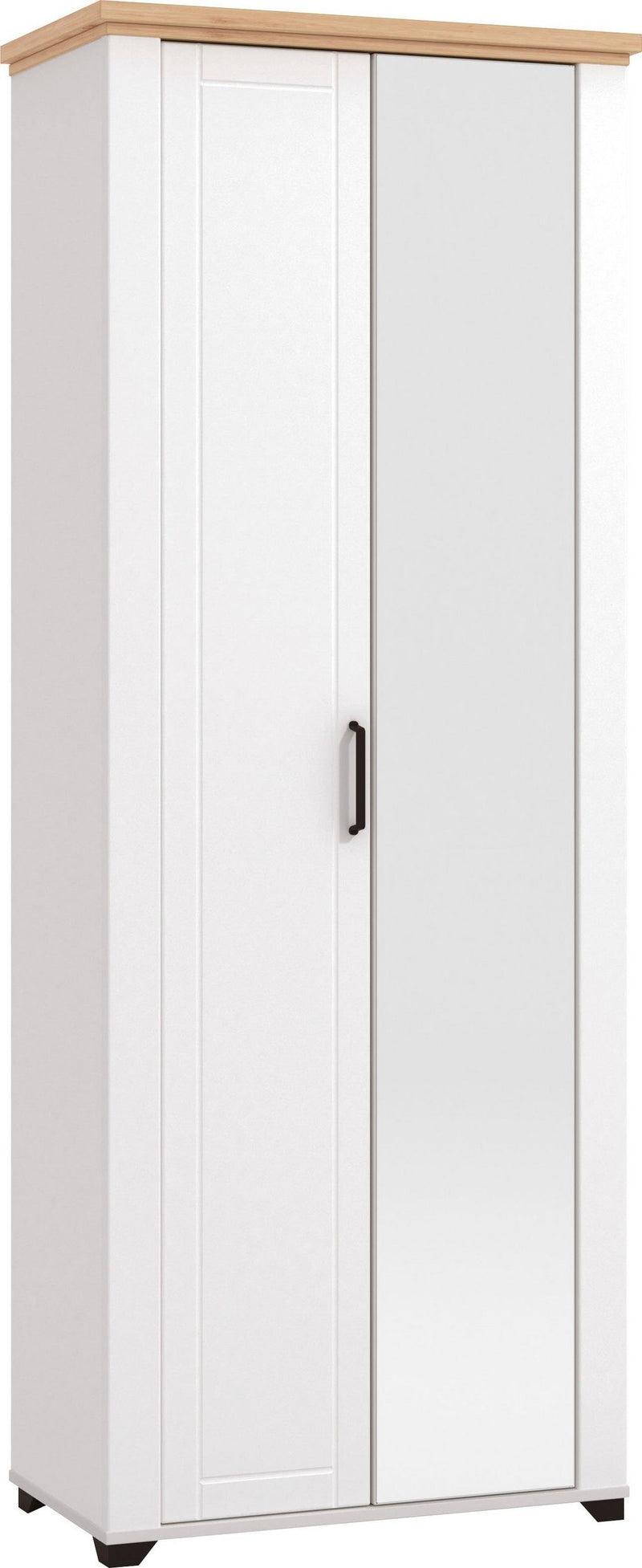 Dulap de hol Valencia cu oglinda cu doua usi 75 cm lățime