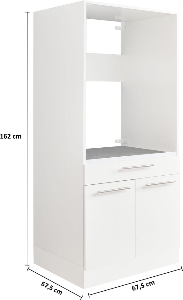 Dulap gri Laundreezy pentru masina de spalat rufe 67,5 cm - LunaHome.ro