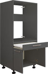 Dulap gri Laundreezy pentru masina de spalat rufe 67,5 cm - LunaHome.ro