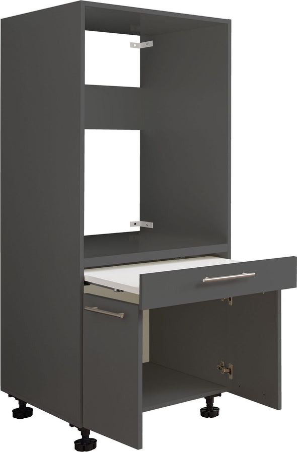 Dulap gri Laundreezy pentru masina de spalat rufe 67,5 cm - LunaHome.ro