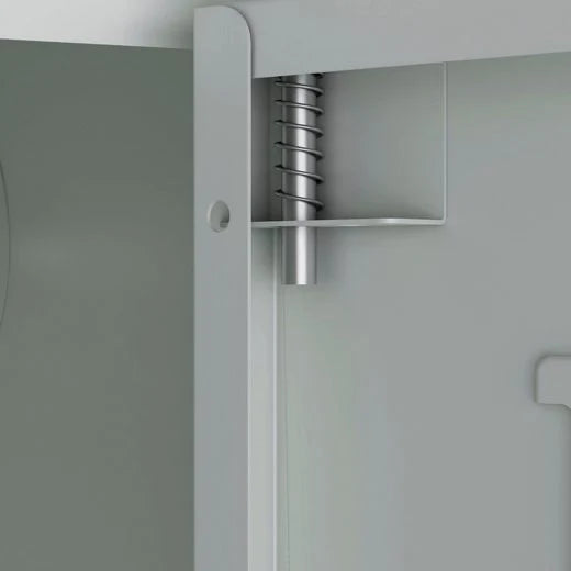 Dulap vestiar metalic Profiwerk Altena gri cu 6 usi 91 cm - LunaHome.ro