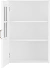 Dulap suspendat Alby din lemn de pin alb, 50 cm latime - LunaHome.ro