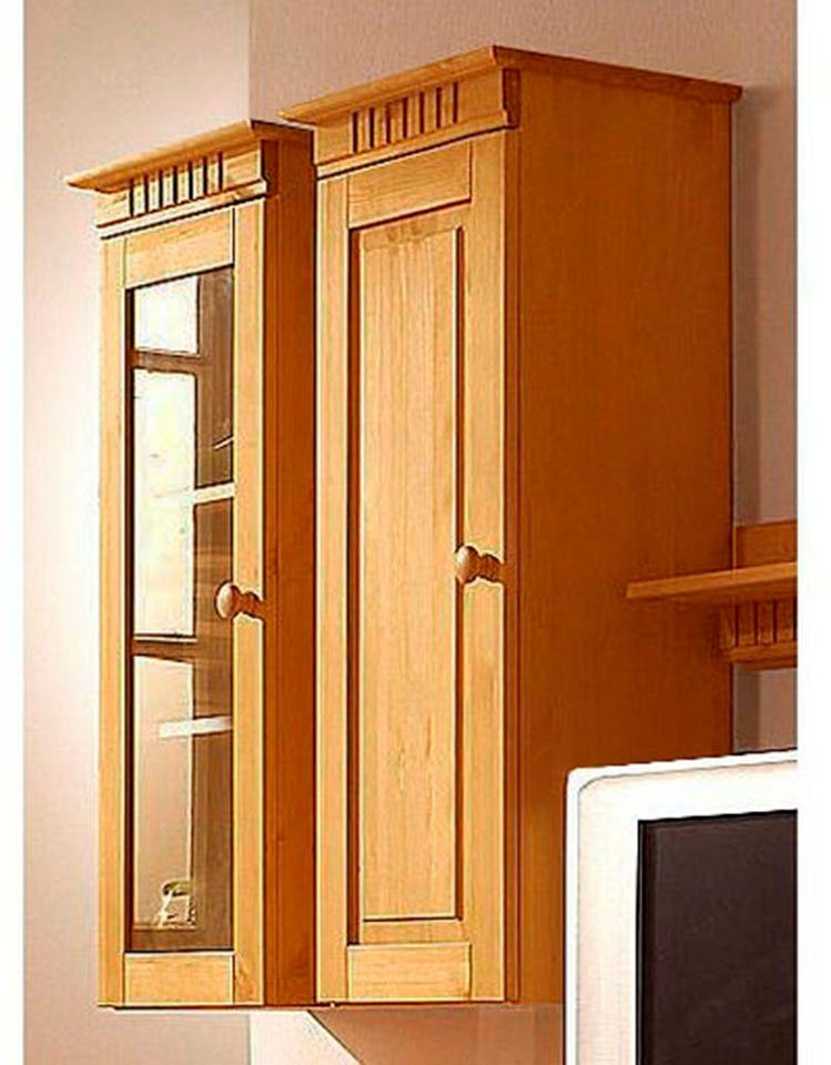 Dulap suspendat Cubrix din lemn de pin maro 35 cm - LunaHome.ro