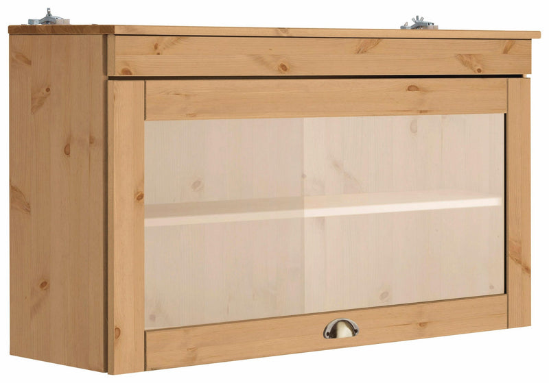 Dulap suspendat Oslo din lemn de pin, 100 cm latime - LunaHome.ro