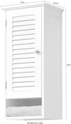 Dulap suspendat Quickset cu 1 usă alb 32 cm lățime - LunaHome.ro