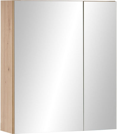 Dulap suspendat de baie Austin cu oglinzi 60 cm lățime - LunaHome.ro