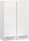 Dulap suspendat de baie Quickset alb cu 2 usi, 50 cm - LunaHome.ro