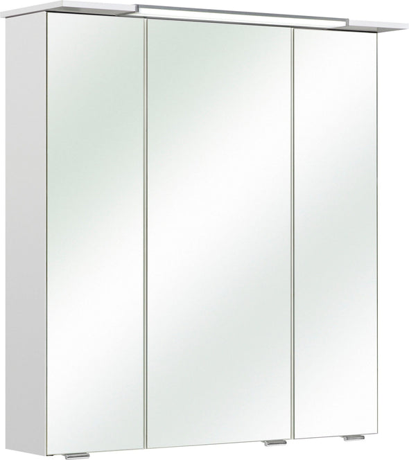 Dulap suspendat de baie Quickset cu oglinda si iluminare 67 cm - LunaHome.ro