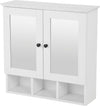 Dulap suspendat pentru baie Aalborg cu oglinda, 63 cm lățime - LunaHome.ro