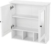 Dulap suspendat pentru baie Aalborg cu oglinda, 63 cm lățime - LunaHome.ro