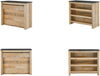 Dulap tip insula Sherwood cu suport pentru prosoape, 130x52 cm - LunaHome.ro