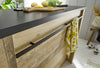 Dulap tip insula Sherwood cu suport pentru prosoape, 130x52 cm - LunaHome.ro