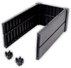 Extensie neagra pentru pat inaltat pentru plante Demeter 82x44x31 cm - LunaHome.ro