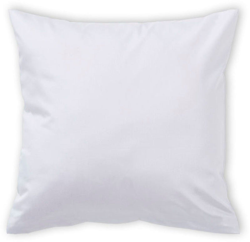 Față de pernă 100% bumbac alb, satin mako 40x40 cm - LunaHome.ro